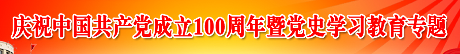 庆祝中国共产党成立100周年暨党史学习教育专题